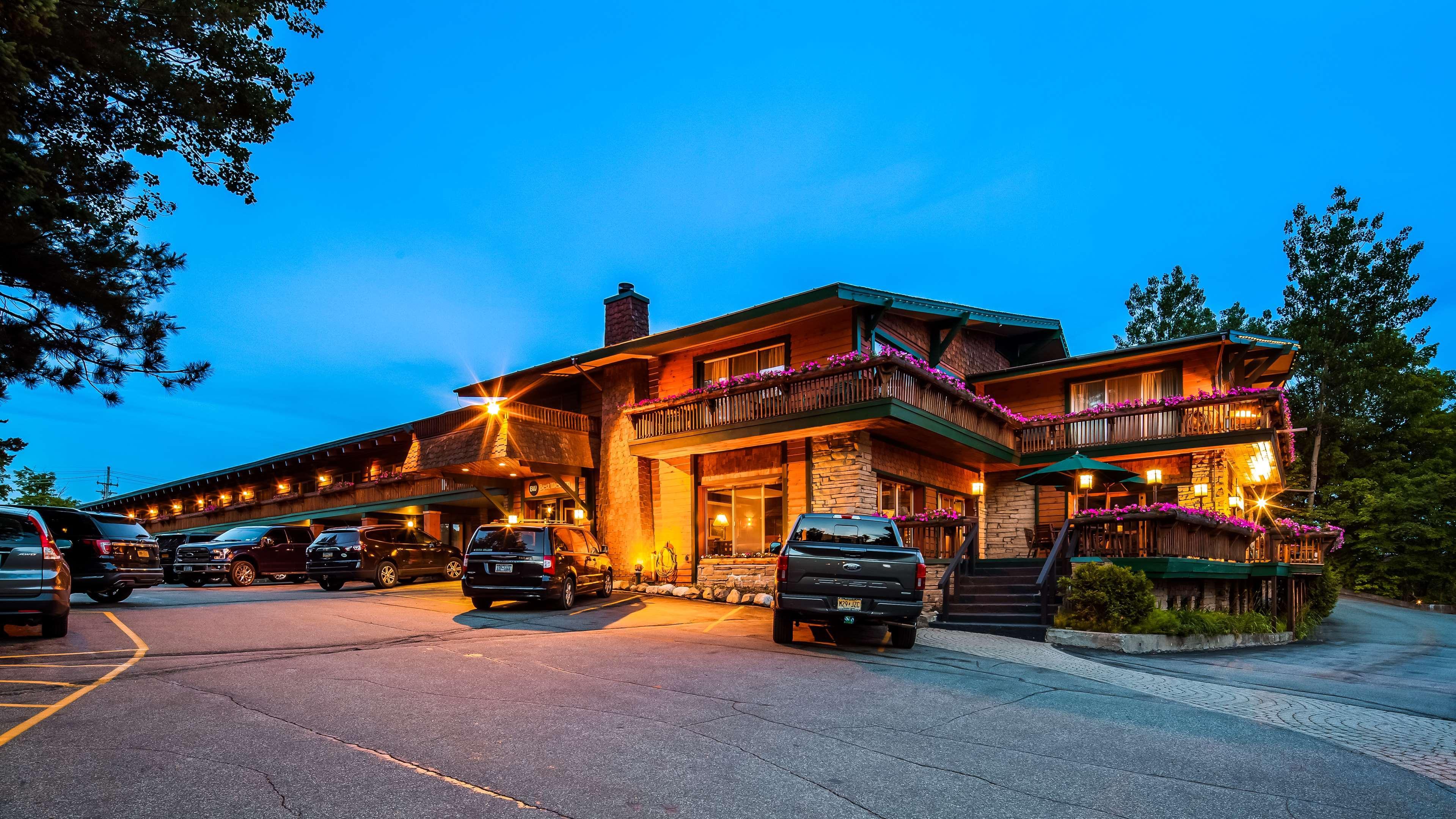Best Western Adirondack Inn Lake Placid Exteriör bild