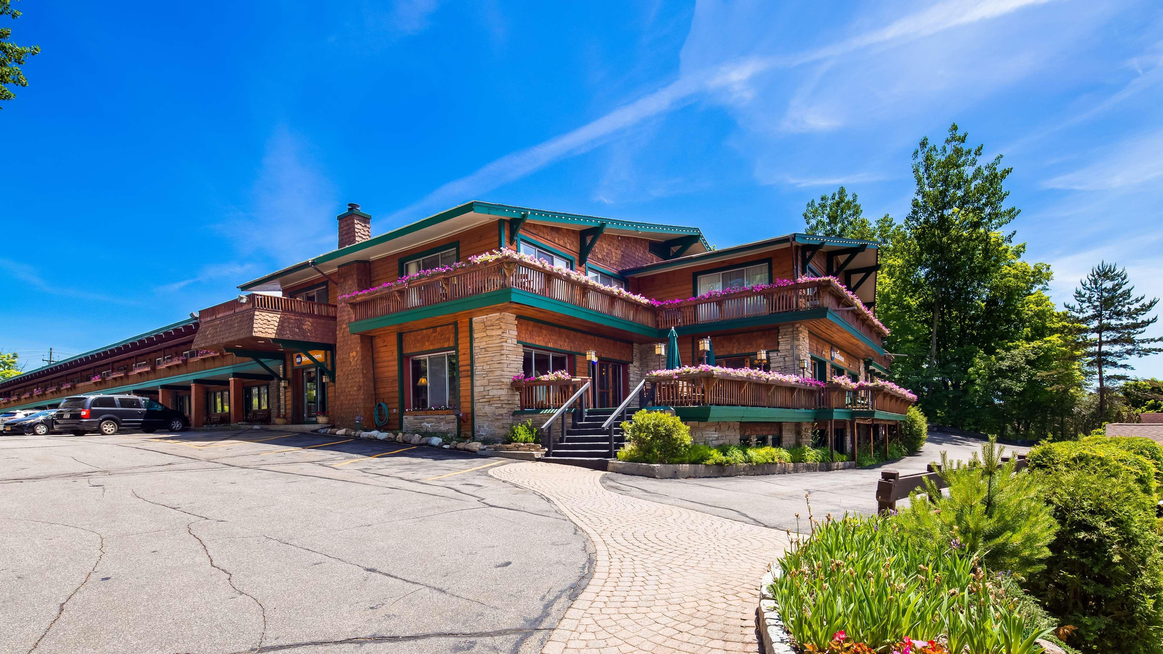 Best Western Adirondack Inn Lake Placid Exteriör bild